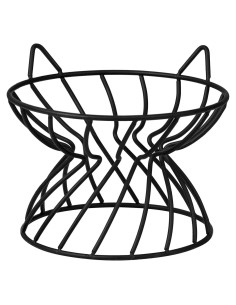 Soporte Elevado para Plato de Gato AHX - Hierro Antideslizante 15x12 cm