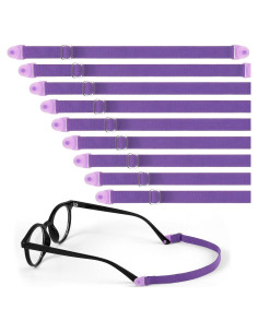 Correa de Gafas para Niños 9 Pcs Ajustable Antideslizante