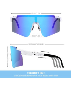 Gafas de Ciclismo UV400 Douide Sungla0706 Unisex 2