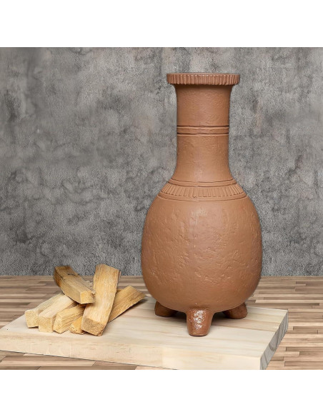 Mini Chimenea Cerámica WABIWABI@HOME para Incienso 19x10 cm