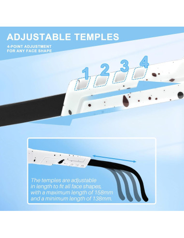 Gafas de Ciclismo UV400 Douide Sungla0706 Unisex