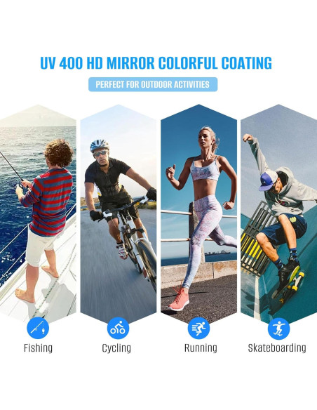 Gafas de Ciclismo UV400 Douide Sungla0706 Unisex