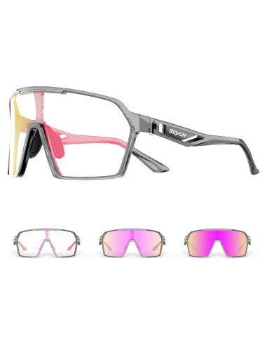 Gafas de Ciclismo Fotoquímicas S327 UV400 para Adultos