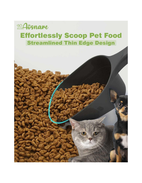 Cucharón para Comida de Mascotas Aosnare 1 Taza Medidor