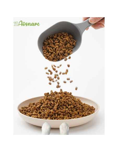 Cucharón para Comida de Mascotas Aosnare 1 Taza Medidor