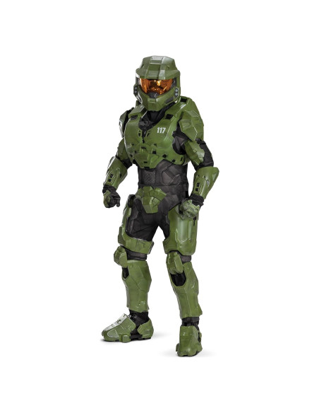 Disfraz de Maestro Jefe Halo para Niños - Armadura Completa LED