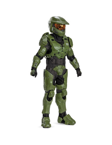 Disfraz de Maestro Jefe Halo para Niños - Armadura Completa LED