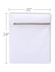 3 Bolsas de Lavandería PapaPick 50x61 cm Malla Duradera 2