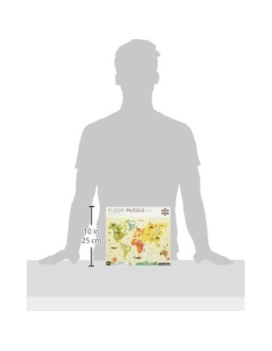 Rompecabezas de Suelo Petit Collage Nuestro Mundo 24 Piezas