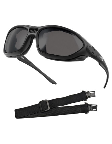 Gafas de sol de seguridad SOLPRO con lente anti-vaho y espuma