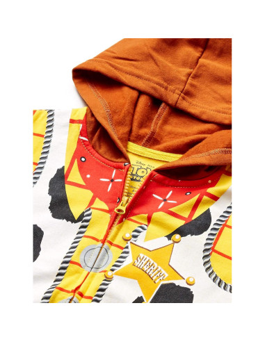 Disfraz Sudadera Sheriff Woody Disney Niños 5T Amarillo