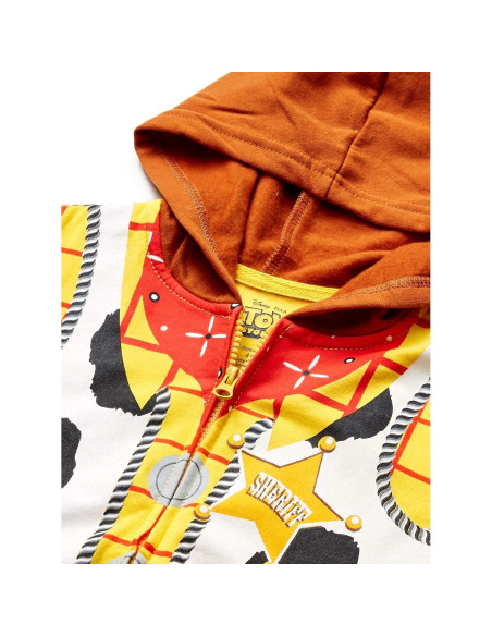 Disfraz Sudadera Sheriff Woody Disney Niños 5T Amarillo