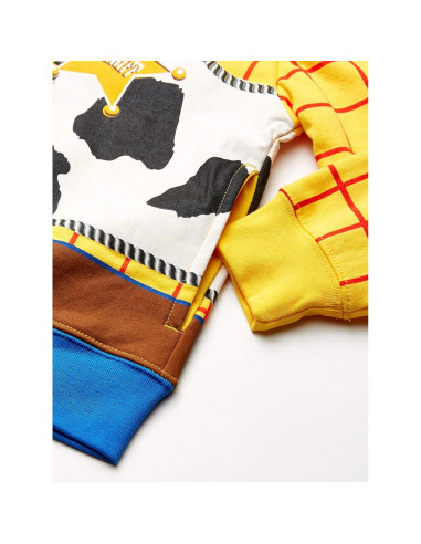 Disfraz Sudadera Sheriff Woody Disney Niños 5T Amarillo