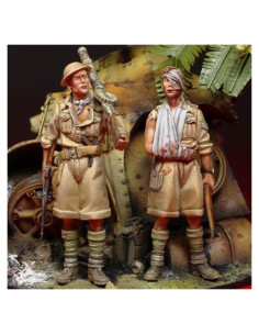 Kit de Miniatura Soldado Herido 1/35 Goodmoel BGCH153ELCF