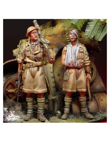 Kit de Miniatura Soldado Herido 1/35 Goodmoel BGCH153ELCF