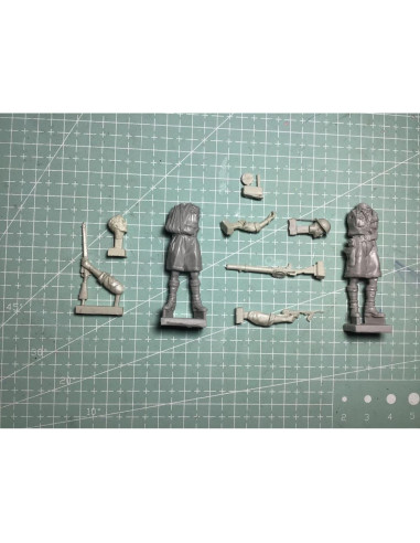 Kit de Miniatura Soldado Herido 1/35 Goodmoel BGCH153ELCF