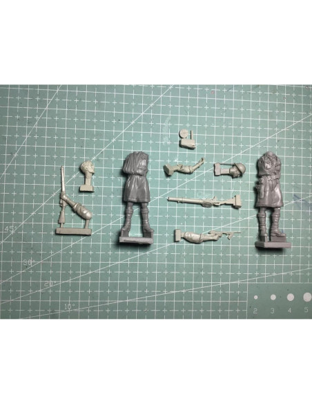Kit de Miniatura Soldado Herido 1/35 Goodmoel BGCH153ELCF