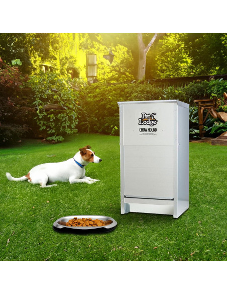 Alimentador Automático para Perros Little Giant Chow Hound 11.34kg