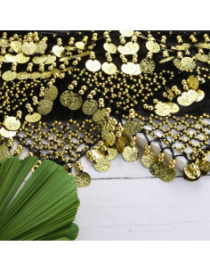 Accesorios de Danza del Vientre ORAZIO 4 Piezas - Bufanda, Cadena y Más 2