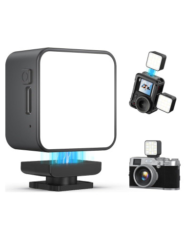 Luz de Relleno Magnética VRIG para DJI Action 3/4/5 - LED Compacta