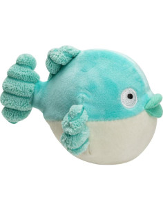 Bola de Estrés Squishy con Cubierta de Peluche - Pez Globo 2
