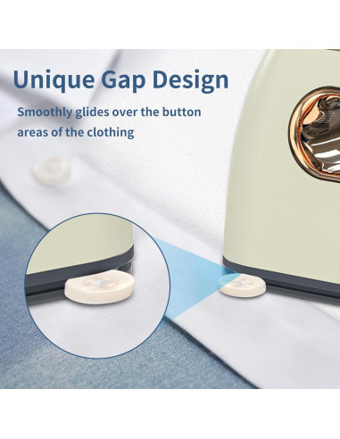 Plancha de Vapor Portátil Timeangela TGS01 1000W Beige