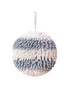 Toallas de Mano Chenille iMaylex Azul y Blanco 17.78 cm