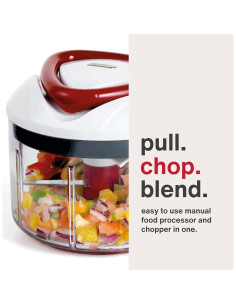 Picador Manual Zyliss Easy Pull 2.0 - Cortador de Alimentos 2