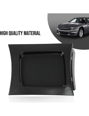 Bandeja Bezel Negro G-PLUS para Dodge Charger 2011-2017