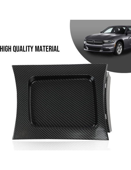 Bandeja Bezel Negro G-PLUS para Dodge Charger 2011-2017