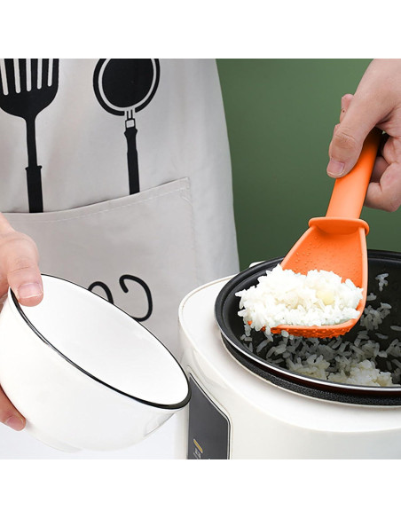 Cuchara de Cocina Multifuncional 6 en 1 Genérica Blanca