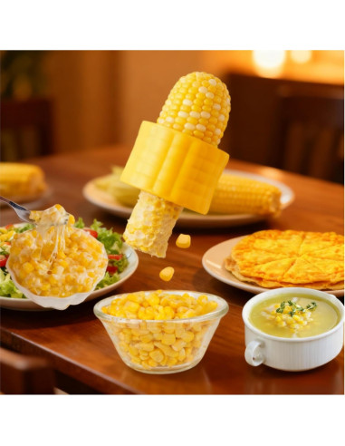 Desgranador de Maíz AORNTAE, Compacto y Eficiente, Acero Inoxidable