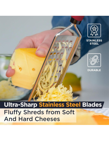 Rallador Grueso Deiss PRO + Cortador de Manzana + Quitacorazones