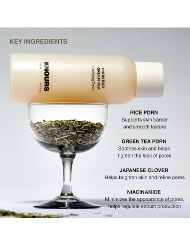 Tónico Aclarador de Arroz y Té Verde Knours 150ml