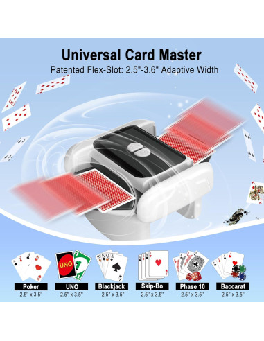 Barajador Automático de Cartas Jyyuehai X1 - Eléctrico y Silencioso