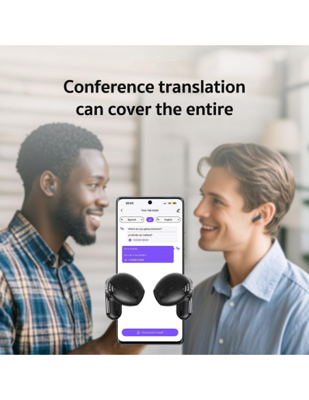 Auriculares de Traducción AI Dwolm NE20 135 Idiomas 60H
