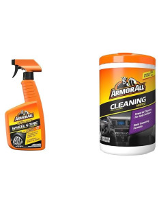 Limpiador de Ruedas y Neumáticos Armor All 90 Toallitas