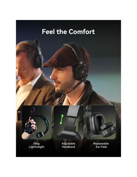 Sistema Intercomunicador Inalámbrico Hollyland Solidcom SE PRO 9 Usuarios