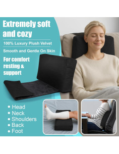 Cojín de Cabeza Ergonomico Sokoro para Silla Reclinable Negro 2