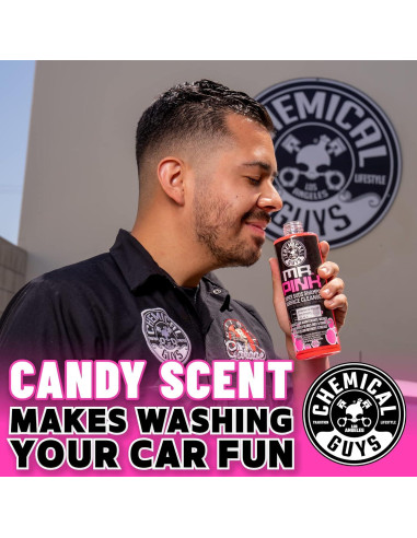 Paquete Lavado Espumoso Chemical Guys Mr. Pink 64 oz + After Wash 16 oz