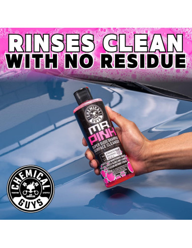 Paquete Lavado Espumoso Chemical Guys Mr. Pink 64 oz + After Wash 16 oz