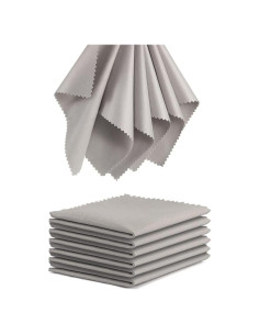 Paño de limpieza de gafas Triumph Vision 12 Pack Gris