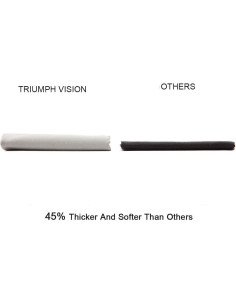 Paño de limpieza de gafas Triumph Vision 12 Pack Gris 2