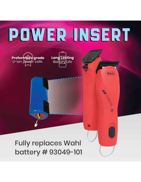 Batería de Reemplazo Artisan Power 11.1V para Cortadoras Wahl KM