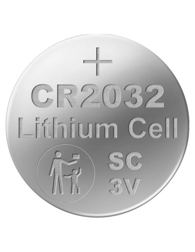 Batería CR2032 Lucrum 2-Pack para Control Remoto de Garaje