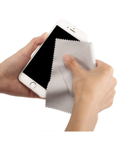 Paño de limpieza de gafas Triumph Vision 12 Pack Gris