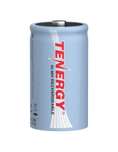 Batería recargable Tenergy D 10000mAh 1.2V NiMH - Alta capacidad