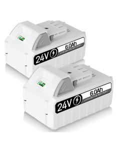 Batería de Reemplazo 24V 6.0Ah TenHutt para Snow Joe 2Pack