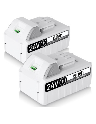Batería de Reemplazo 24V 6.0Ah TenHutt para Snow Joe 2Pack