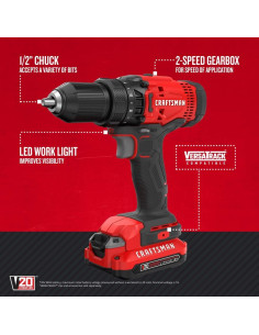 Kit de Herramientas Inalámbricas CRAFTSMAN V20 - 7 Piezas 2